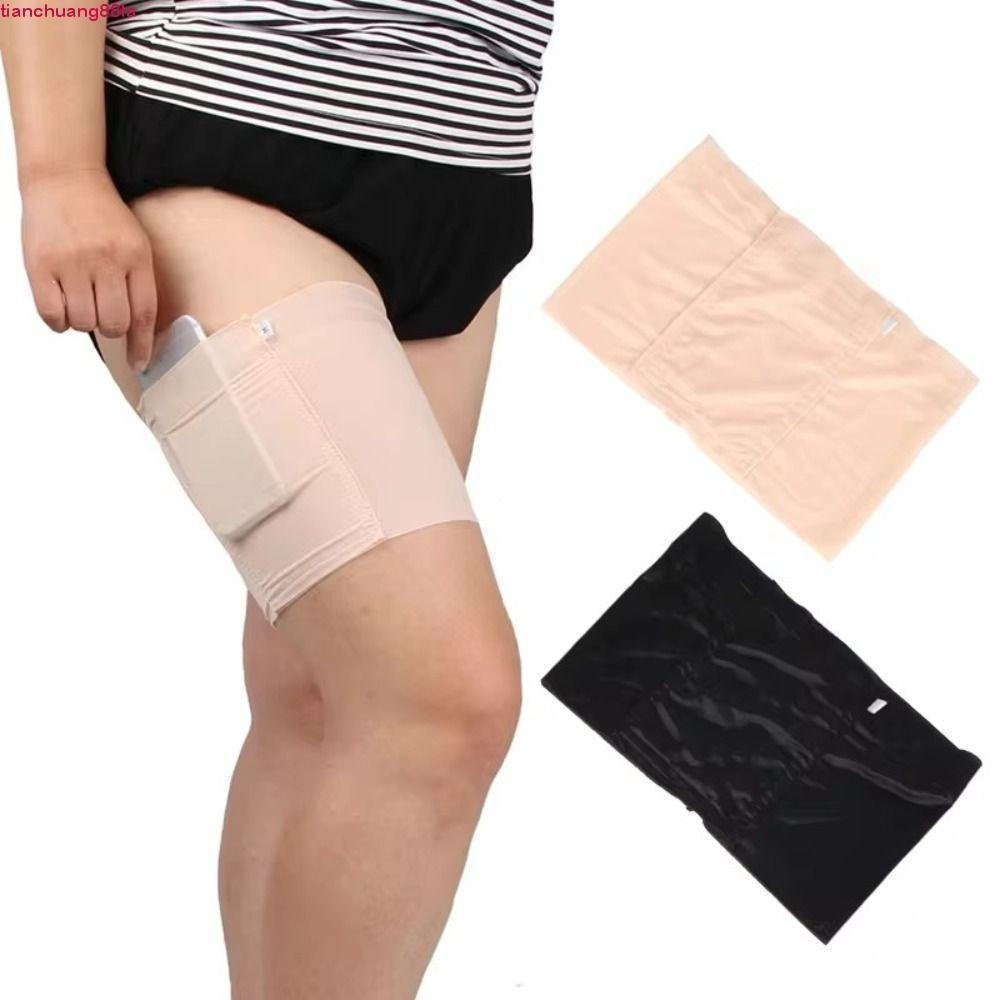 Alça Invisível para Coxa, Faixas de Bolso Antiderrapantes de Alta Elasticidade, Mangas para Pernas, Suporte para Telefon