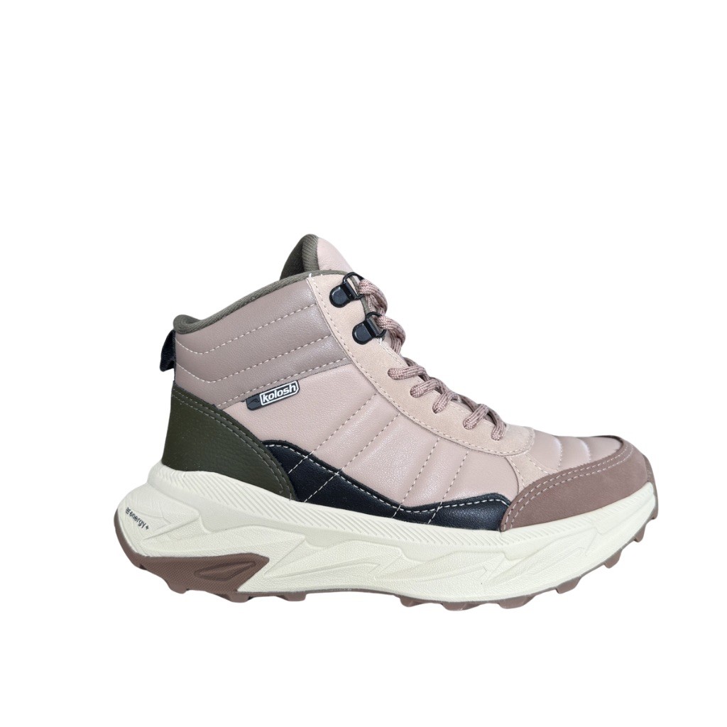 Bota Coturno Kolosh E0482 Sola Tratorada Conforto Impulse T