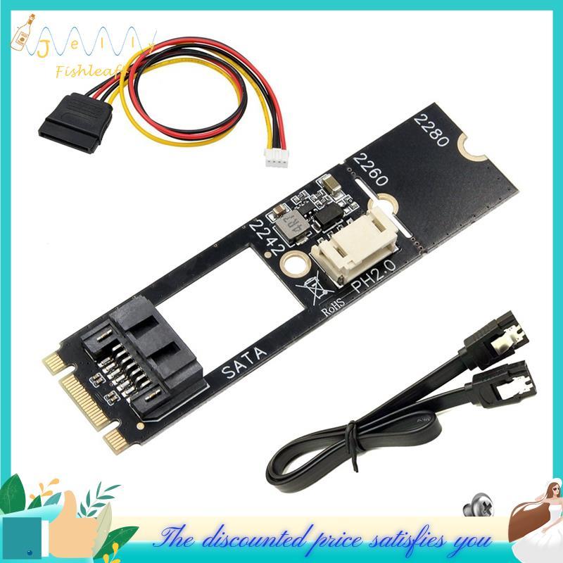 Adaptador SATA M . 2 , NGFF Para SATA3.0 , De 7 Pinos M2 Chave-B Placa Adaptadora 2242 2260 2280 SDD