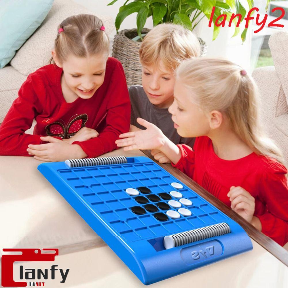 Jogo De Tabuleiro De Estratégia LANFY Reversi , Com Bolsa De Armazenamento , Flip Interativo Para Pais E Filhos , Xadrez