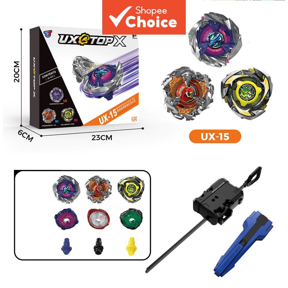 X UX-15 Brinquedo Giratório de Batalha de Metal Brinquedo de Pião para Meninos Presente de Formatura O Último Item