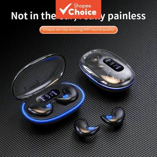 Fones de Ouvido X55 TWS Mini Sleep Sem Fio Bluetooth com Display LED, Som Estéreo HIFI, I…