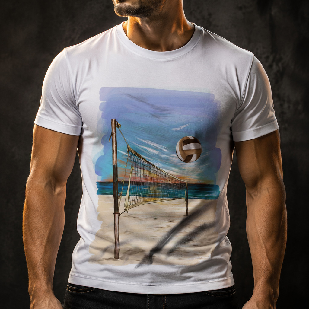 Camiseta Vôlei Voleibol Praia Esporte Bola 10 - Dicelli