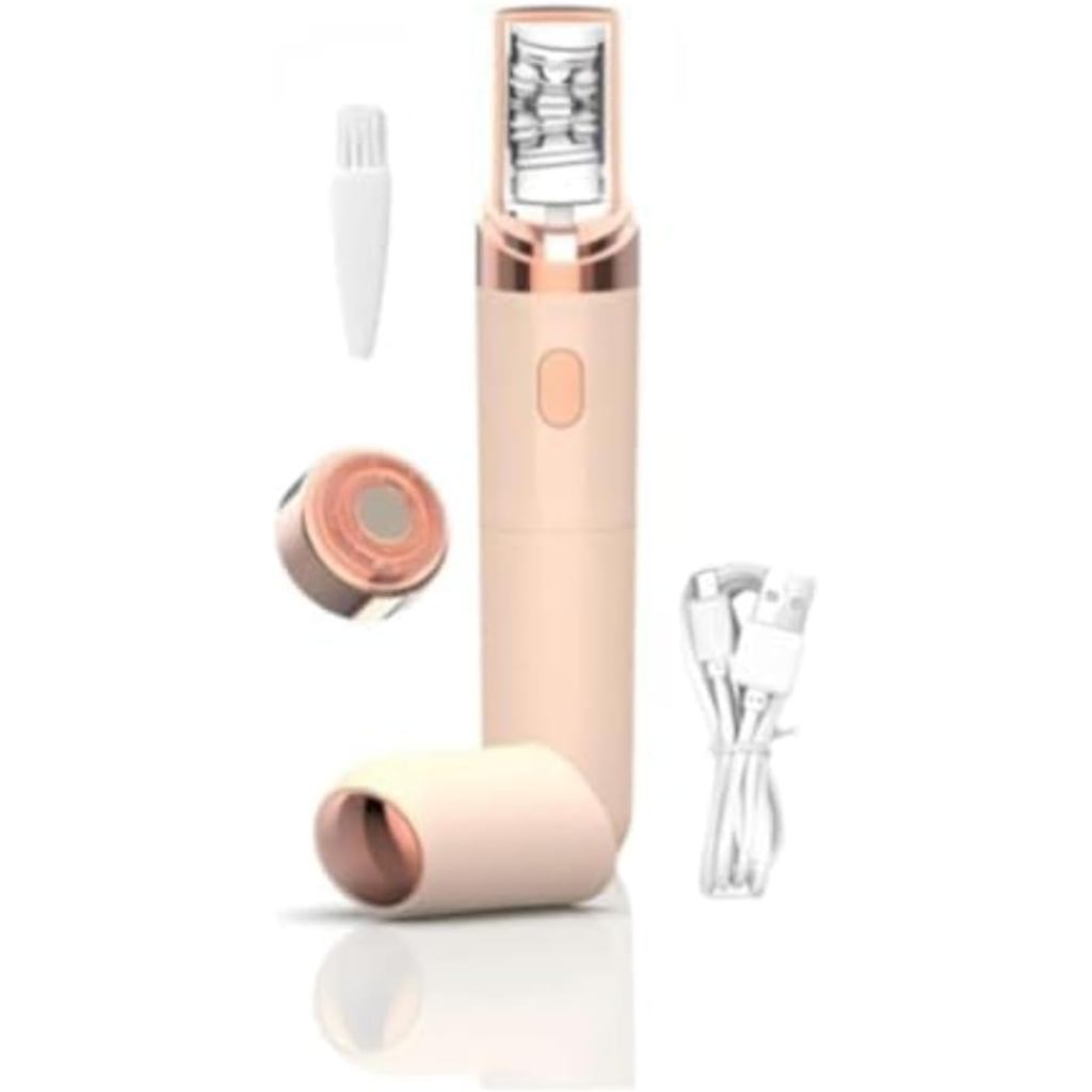 PluxyEpilPro3.0 Epilador Facial Feminino - Removedor de Pelos Indolor para Rosto, Sobrancelhas, Lábios, Queixo, Braços, 