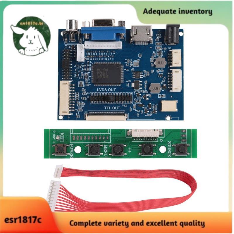 Display LCD 7 Polegada Painel Para AT070TN90 AT070TN92 AT070TN94 TTL LVDS Placa Controladora-Compatível VGA 2AV 50PIN