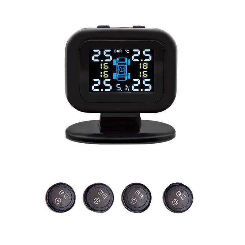 [Oferta Especial] Monitor de Pressão de Pneus Mini Q2 para Carro, Monitor de Temperatura, Sistema Externo de Detecção de