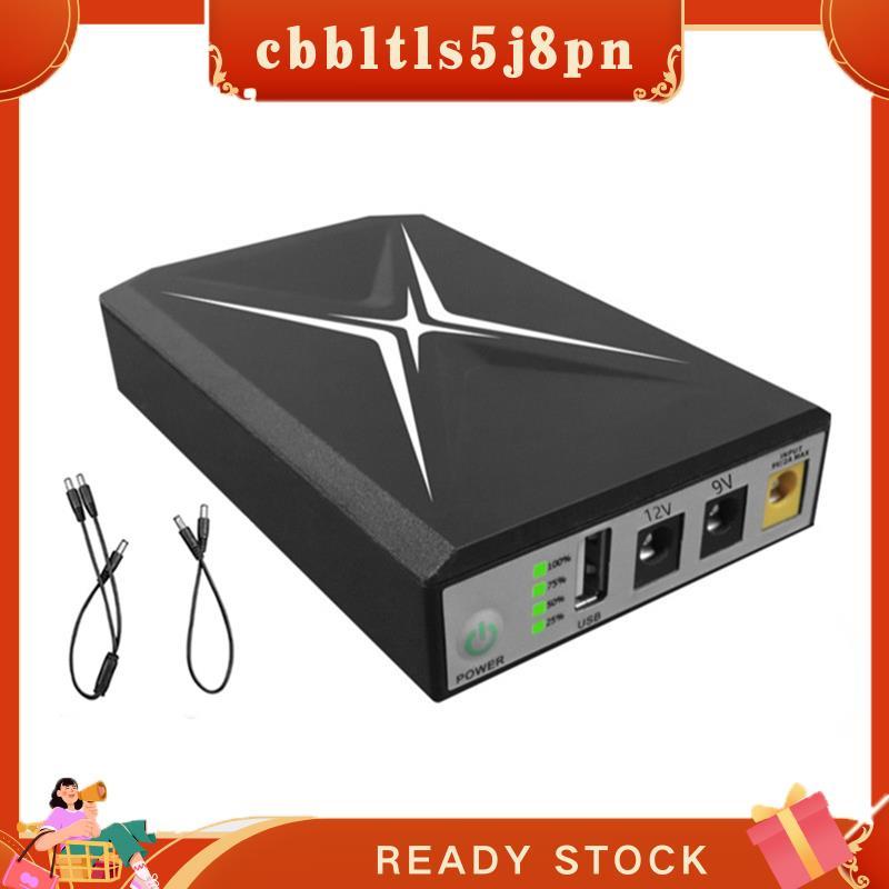 Prosperityuscbbltls5j8pn Alto-Falante 10400MAh DC UPS Roteador De Fonte Ininterrupta 9V 12V 18W Bateria Backup Mini USB