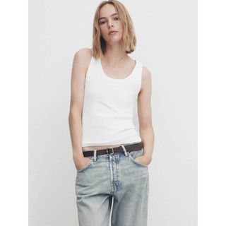 MD Camiseta feminina verão estilo básico simples branca All-Match confortável colete de algodão camiseta feminina 062019