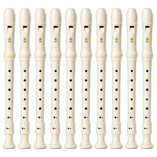 Kit 10 FLAUTAS YAMANHA DOCE SOPRANO GERMANICA YRS23