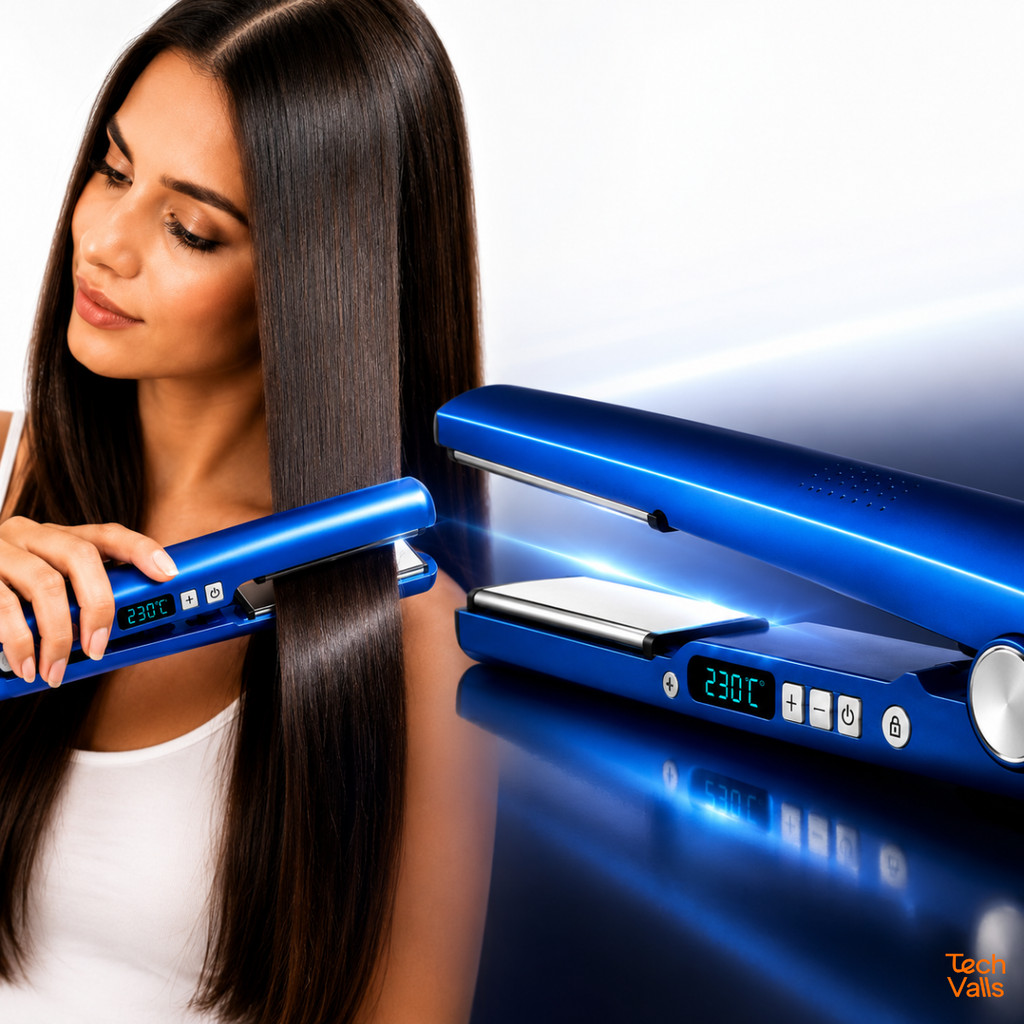 Chapinha Profissional Titanium 450°F Prancha Alisadora Bivolt Anti Frizz Todos os Tipos de Cabelo
