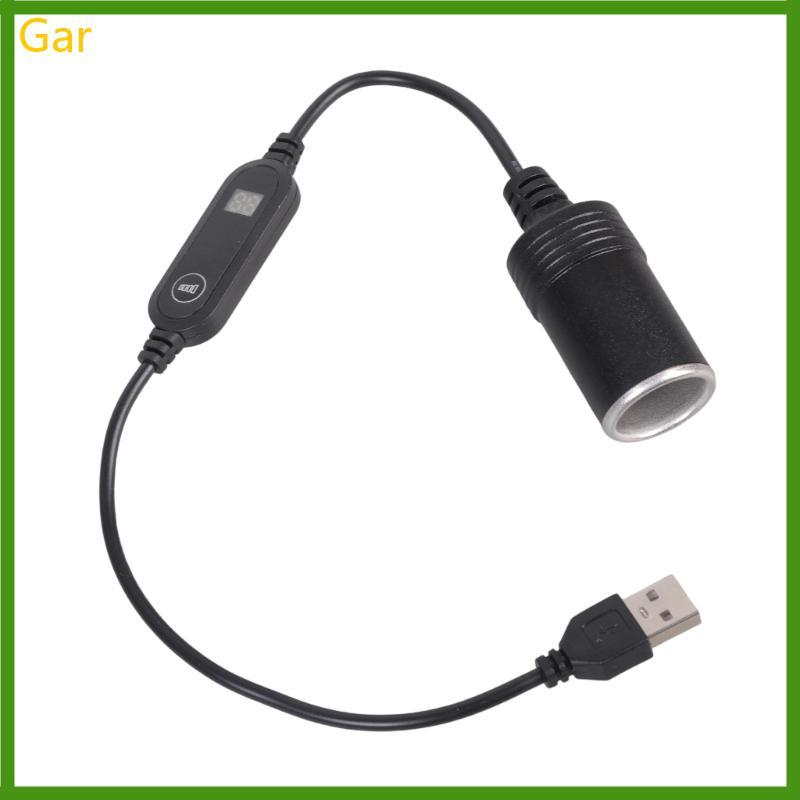Gar Portátil USB Para Trocador Tomada Veículo 40Cm Comprimento Suporta Saída 5V9V12V 12V Fio Isqueiro