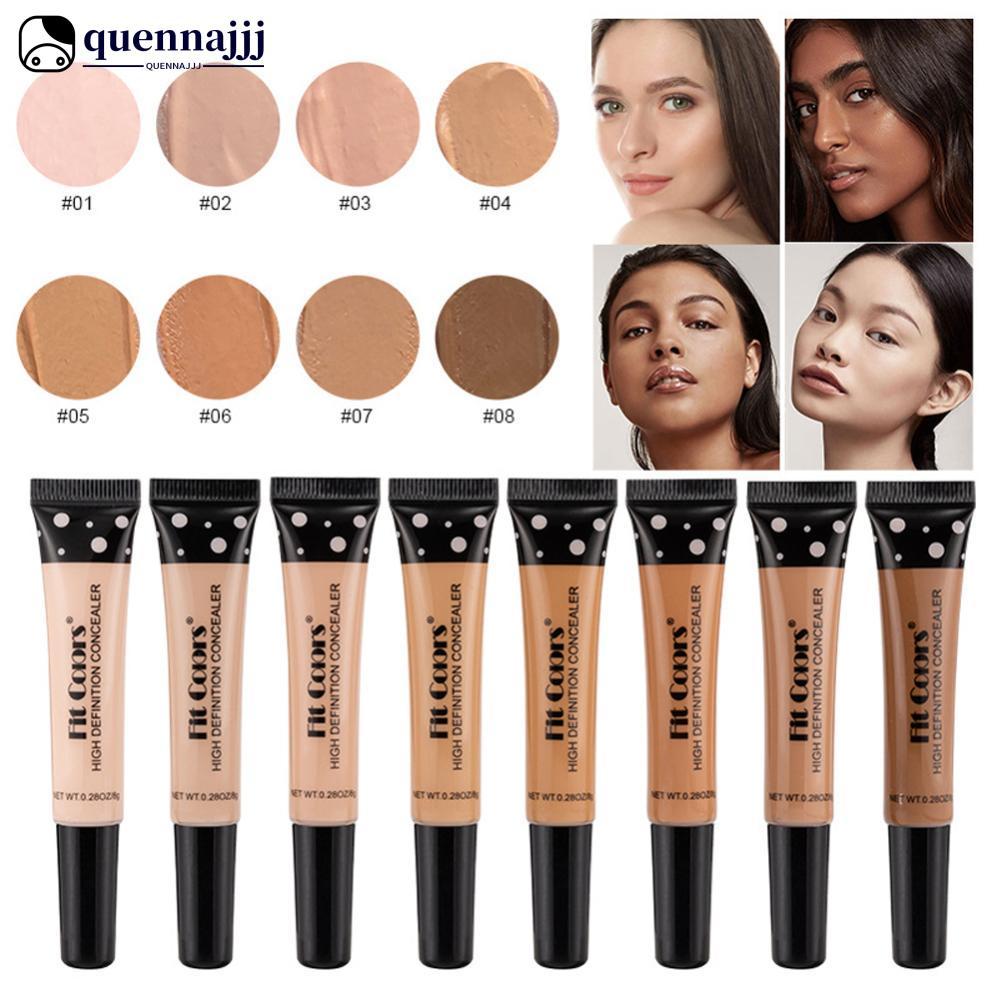 QUENNA Paleta De Creme Corretivo , 8 Cores , Base Líquida , Corretor , Bastão , Maquiagem Facial , Olheiras , Manchas De