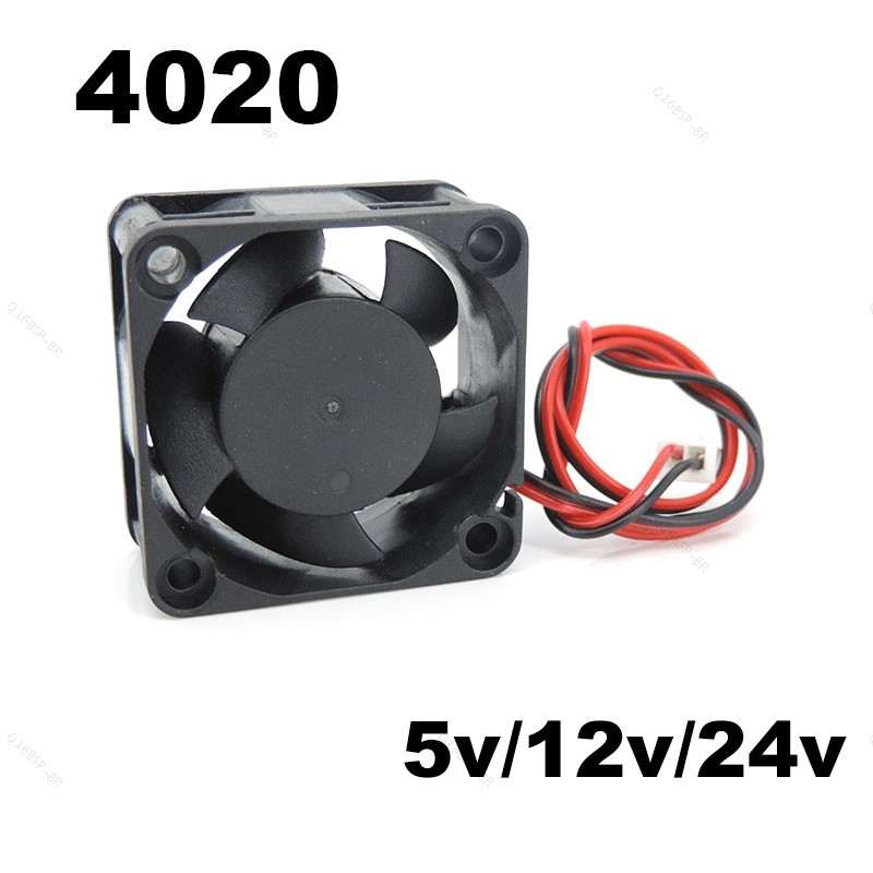 Ventilador De Impressora 3D De Resfriamento De 40mm , 40x40x20mm , Refrigerador Dc 24V 12V 5V 4020 4cm , Caixa De Comput