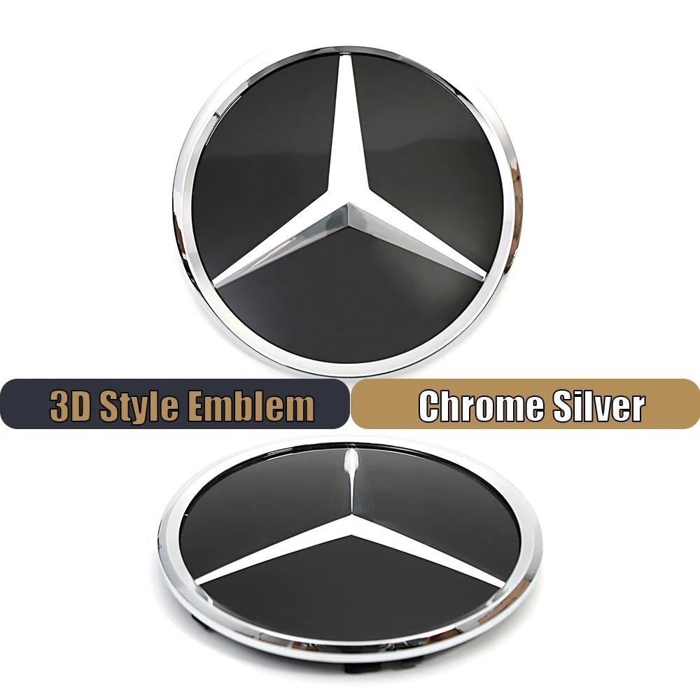 Emblema Estrela Da Grade Dianteira 3D Para Mercedes Benz Classe E W213 2016-2020 E200 E250 E300 E350 E400 E450 Logotipo