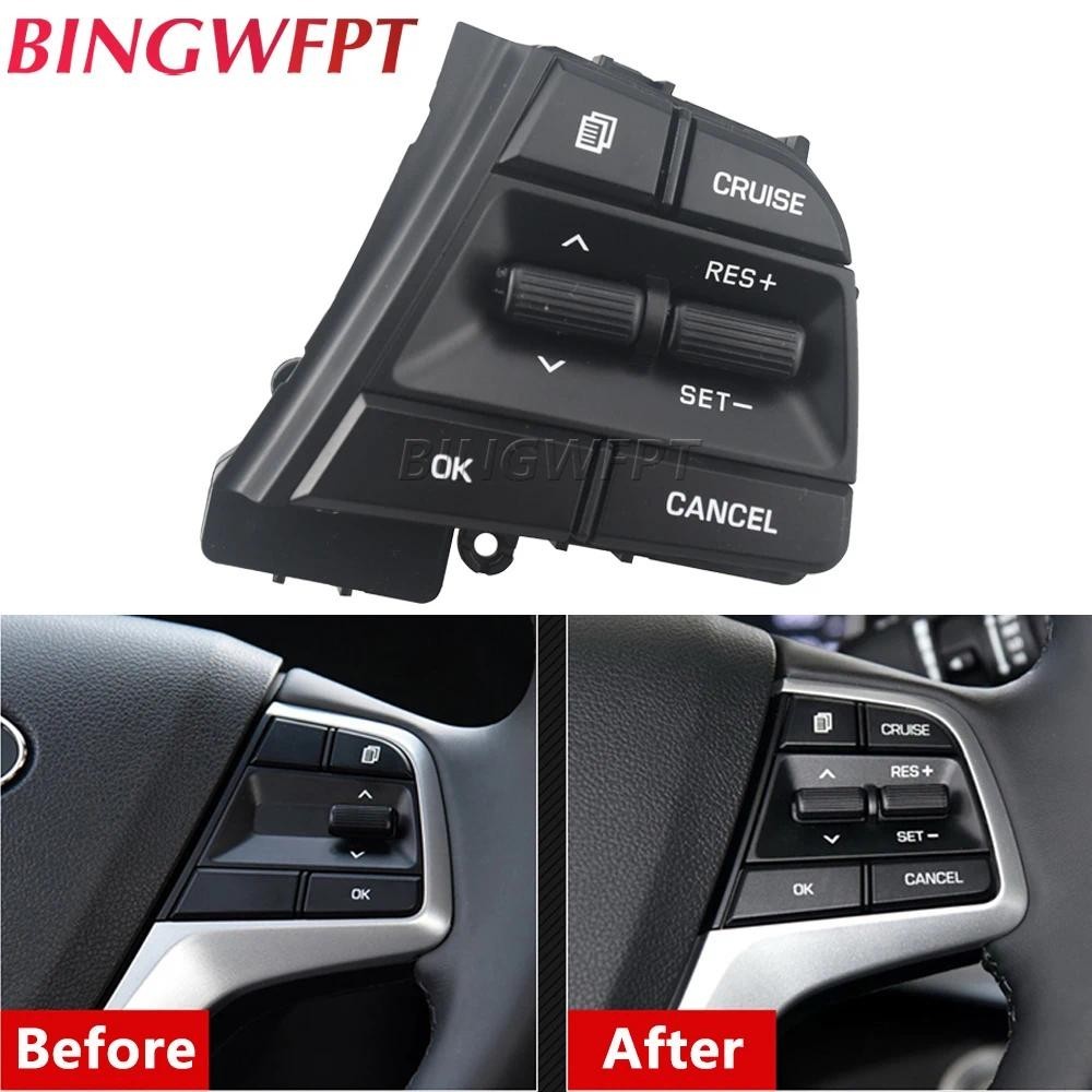 Para Hyundai Elantra 1.6L 2016 2017 2018 Botões De Controle Cruzeiro Remoto Volante Botão Interruptor Acessórios Do Carr