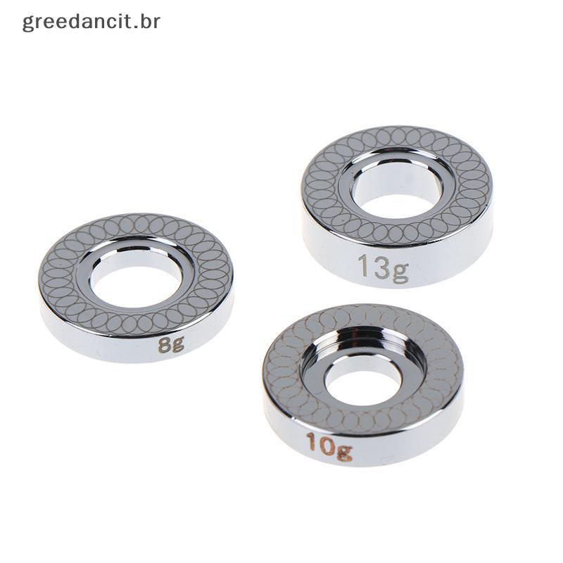 Anéis De Peso De Aço Inoxidável Sti De Bilhar 18g 20g 28g Equilíbrio De Taco De Precisão Para Modificação Acessório DIY
