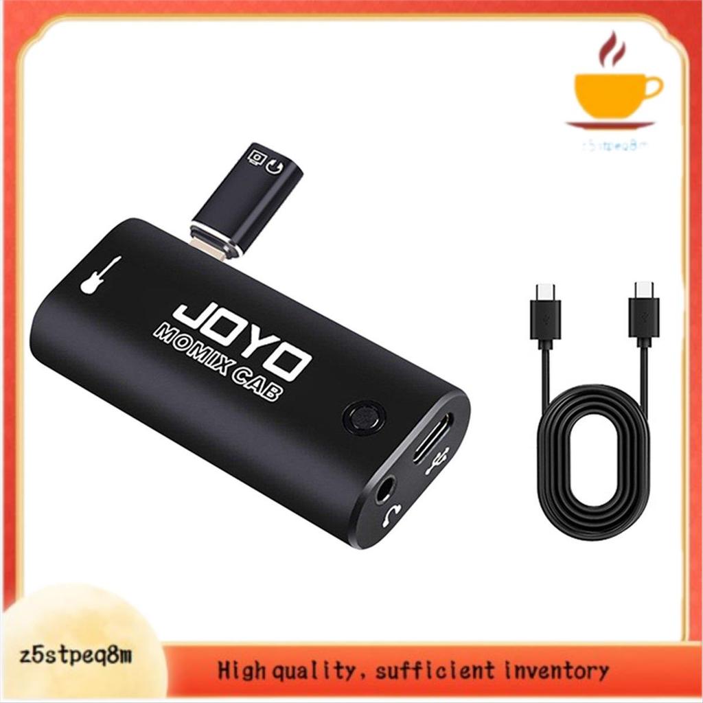 MOMIX CAB Placa De Som USB De Bolso Portátil Para Guitarra Gravação De Fone De Ouvido Transmissão Ao Vivo Plug and Play