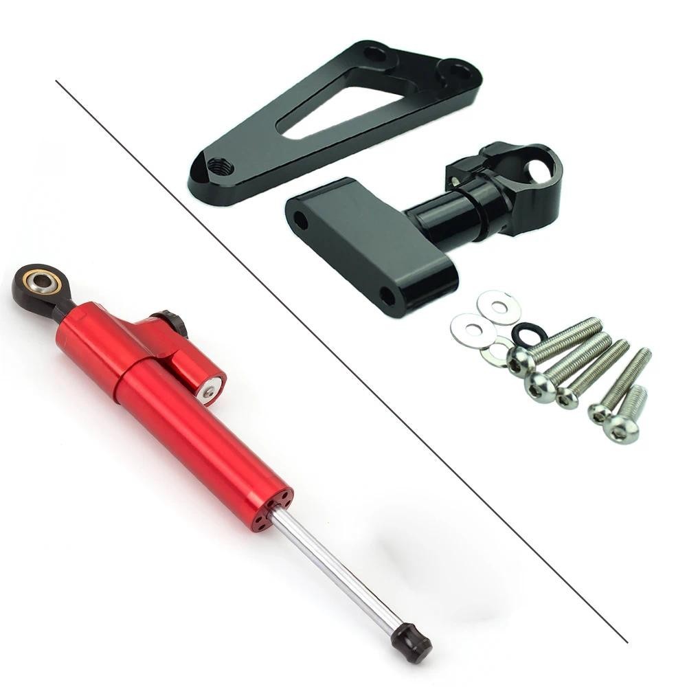 Para Honda CB600F HORNET 2007-2016 CNC Amortecedores De Direção Motocicleta Estabilizar Amortecedor Suporte Kit Montagem