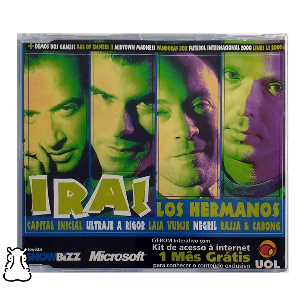 CD Revista Showbizz Ed. 177 - Ira! Capital Inicial - Hm