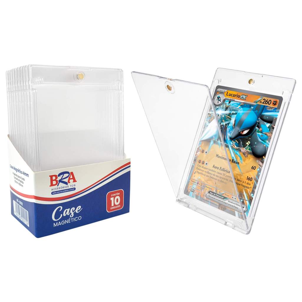 Case Magnético para TCG 4mm 10 Unidades BRA - BC-3002