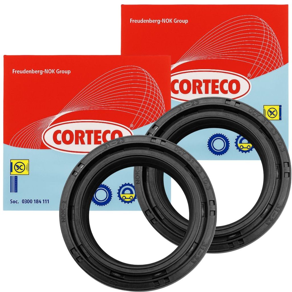 Retentores da Bengala Cbx 200 Strada / Nxr 150 Bros / Nxr 160 Bos / Xre 190 / Pcx 150 (2 Unidades) Corteco
