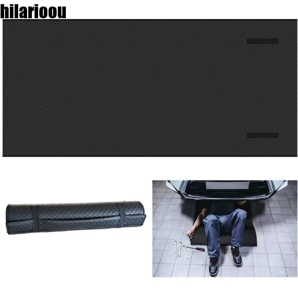 HILARIOOU Tapete Deitado Para Reparo De Carro , Mecânico Resistente De Baixa Folga De Trepadeira Durável Dobrável