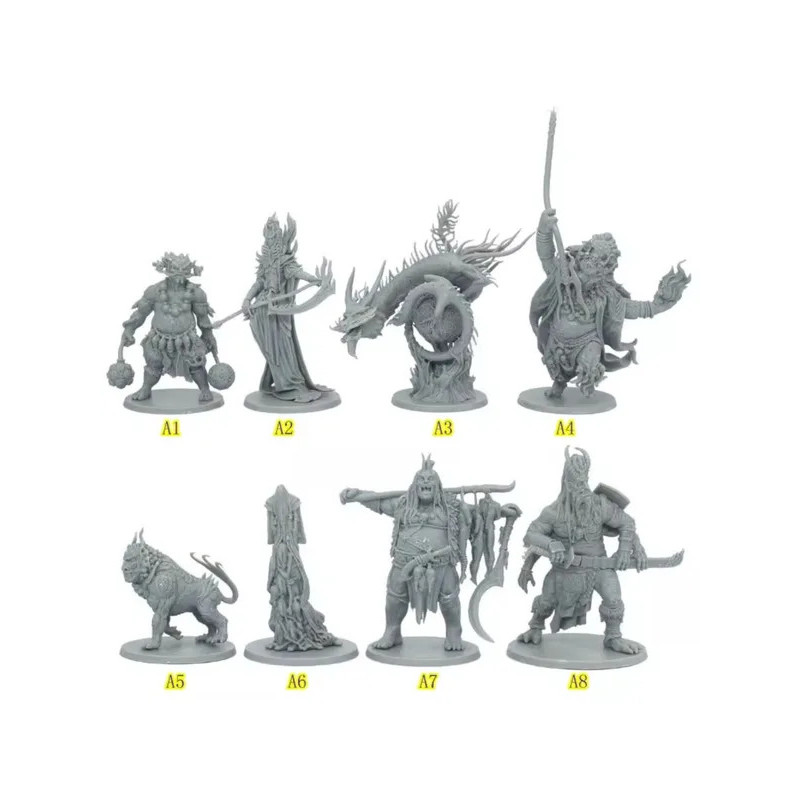 Jogo De Tabuleiro TRPG bbg Rising Sun Oni of Hate Spite Blood Ogro Figuras , Dragon Monster Miniaturas
