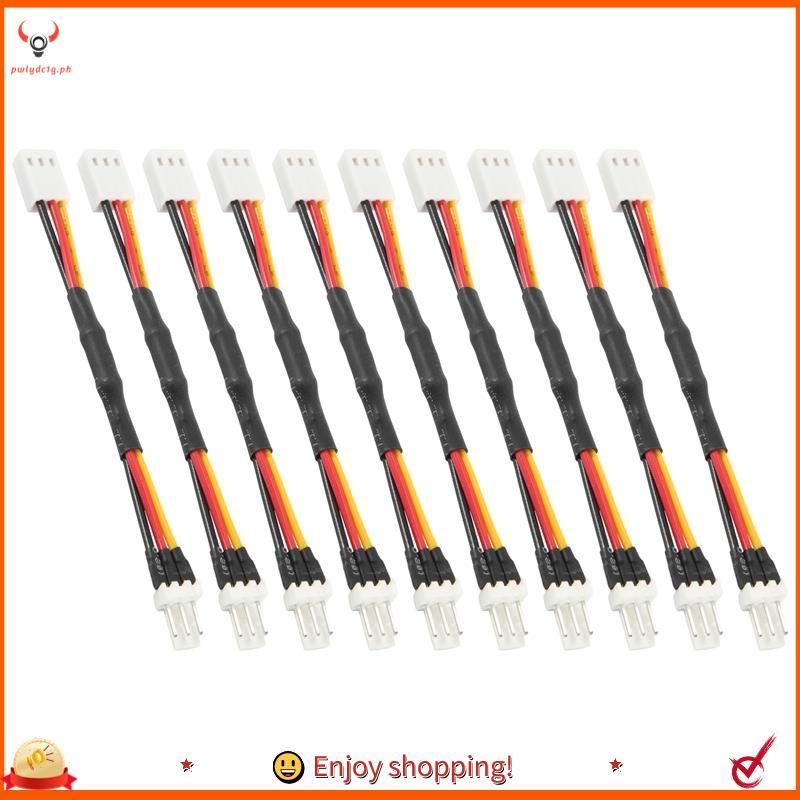 [edwiin77] 10 Pcs 3PIN Reduzir A Velocidade Do Ventilador PC Cabo Resistor De Extensão De Ruído Fio 3 Pinos Macho Para F
