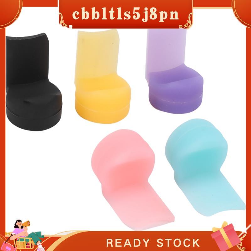 Pacote De 5 Silicone Macio Clarinete Oboé Polegar Resto Almofada Protetor De Para Instrumento De Sopro 5 Cores
