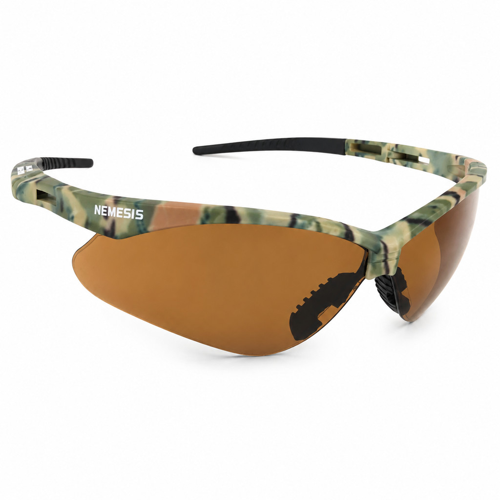 Óculos Proteção Nemesis CAMUFLADO MARROM Esportivo AIRSOFT Teste Balístico Paintball Resistente A Impacto Ciclismo VOLEY