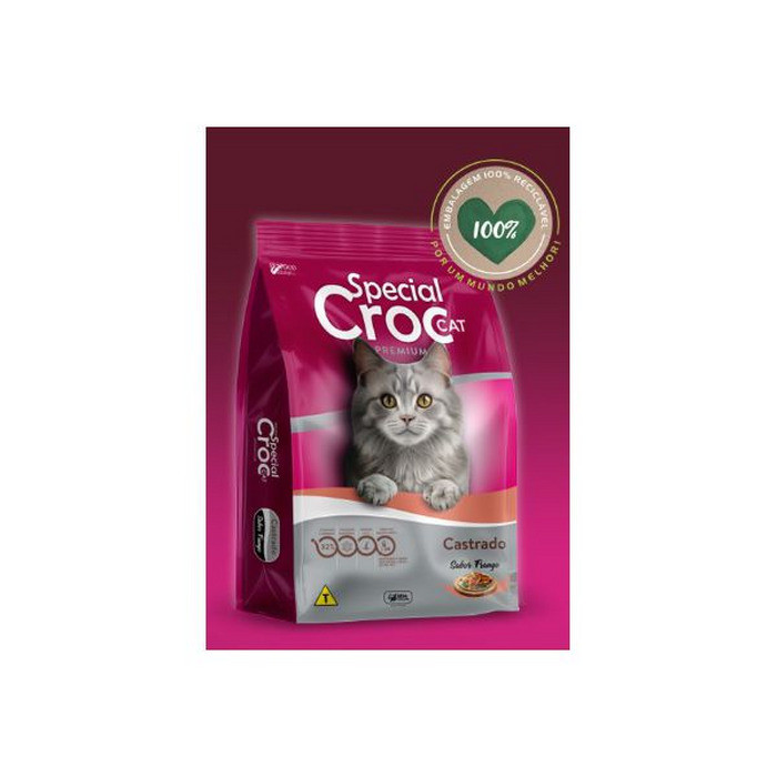 SPECIAL CROC CAT  20KG (CASTRADO)