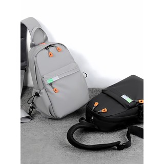 Moda lona saco de peito masculino saco do mensageiro peito pequena mochila moda Casual bolsa de ombro jovens meninos cam