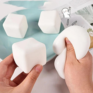 [largeloohg] Bolas Antiestresse de Tofu Macias, Brinquedos Sensoriais para Autismo, Brinquedos para Alívio da Ansiedade,