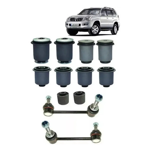 Kit Bucha Bandeja Balança Bieleta Land Cruiser Prado 2003/09