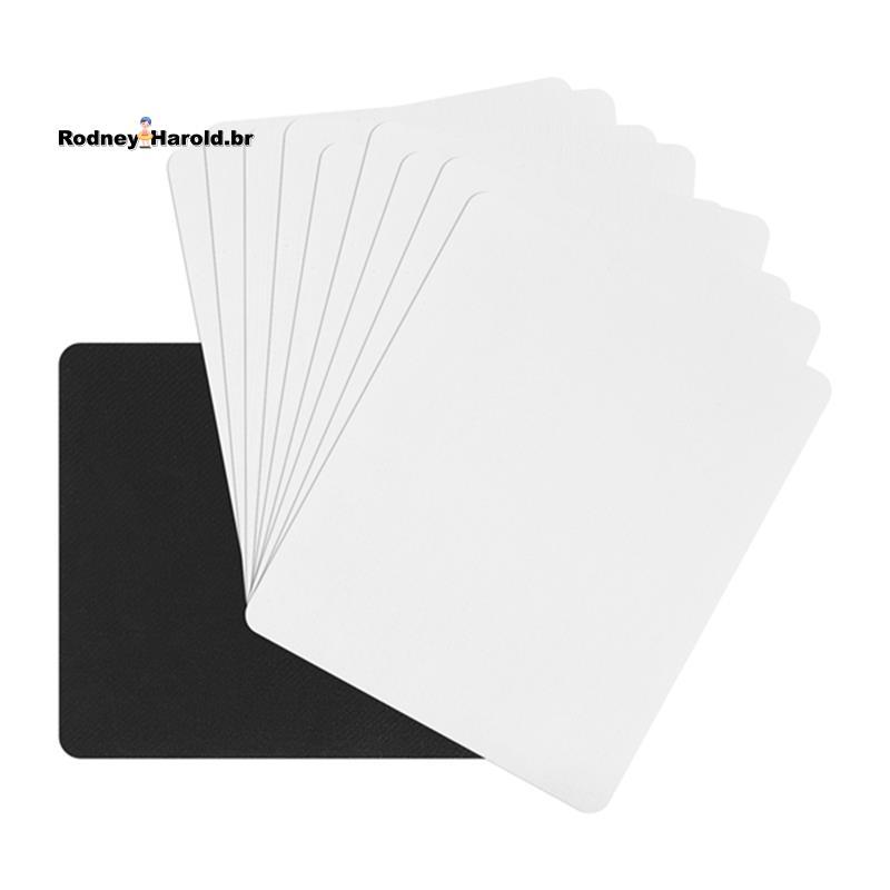 [Entrega Rápida R] 10 Unidades De Mouse Pad Em Branco Para Transferência De Sublimação E Impressão Por Prensa Térmica