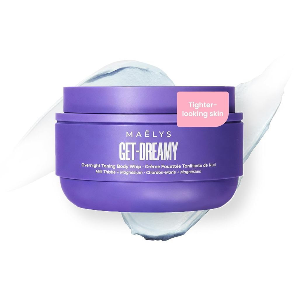MAËLYSGET-DREAMY Creme Noturno Tonificante - Anticelulite e Firmador com Semente de Milk Thistle e Bearberry - Hidratant