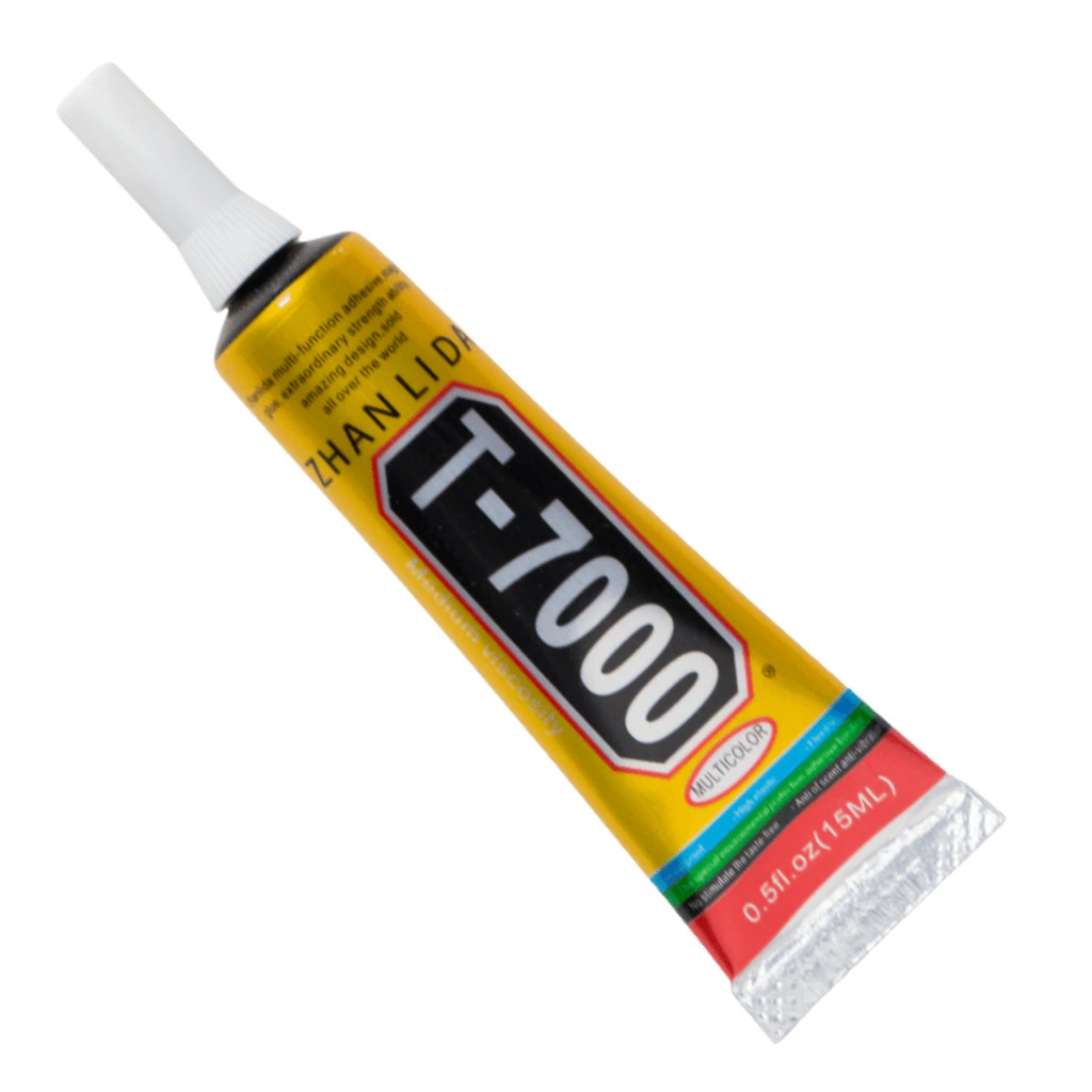 Cola T7000 15ml Preta Adesiva para Colar Tela Touch Display Celular Iphone