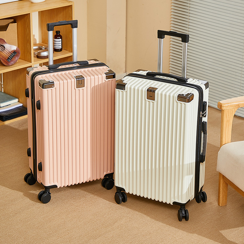 Bagagem feminina 2026 novo estilo trole caso embarque de alto valor 67cm 24 grande capacidade 28 senha de viagem bagagem