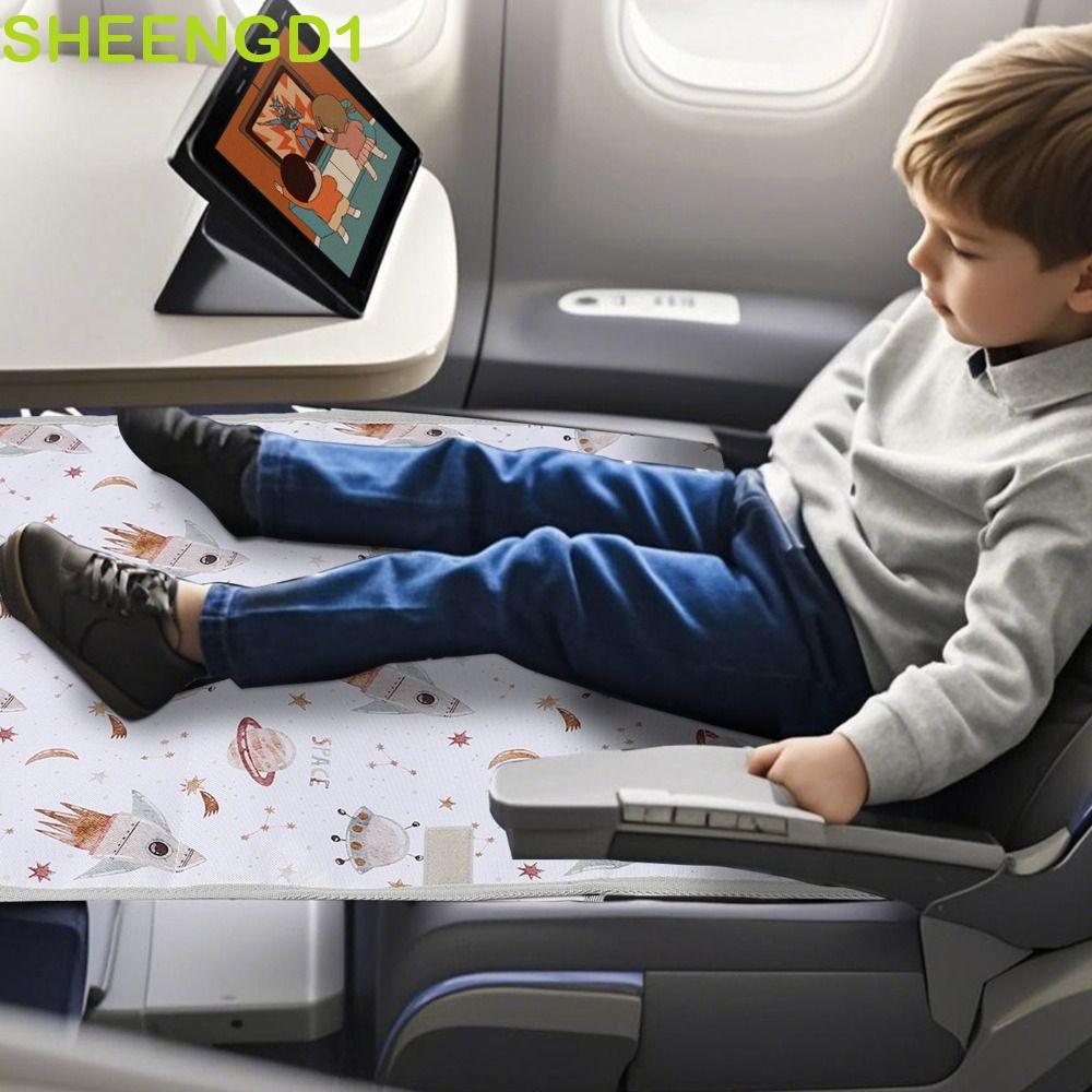SHEENGD1 Cama De Apoio Para Os Pés Infantil , Avião Confortável Estilo Rede Viagem De Bebê , Extensor De Assento