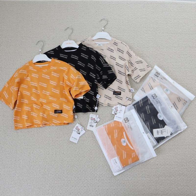 Meninos verão solto curto camiseta meninos médio grande crianças carta impressão bonito confortável All-Match camiseta t