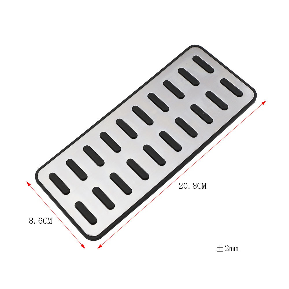 1Pc Pedais Do Carro Resto Pedal Capa Hyundai Ix25 Creta Acento Verna Solaris Elantra I30 Kia K2 Rio Soul KX3 K5 Optima