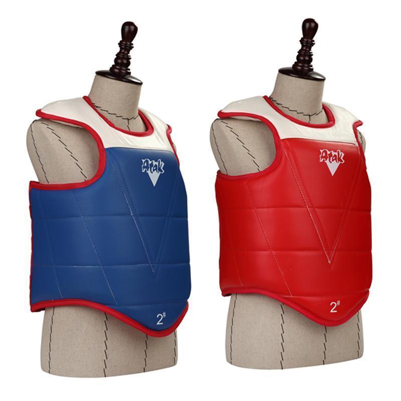 Engrossado competição Taekwondo Sanda armadura conjunto de equipamentos de proteção Real boxe colete protetor proteção d