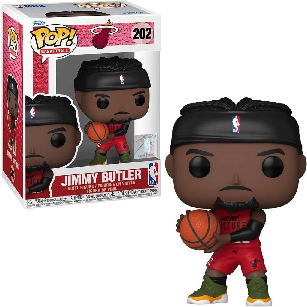 POP FUNKO 202 NBA: Heat Jimmy Butler City Edition 24  Figure