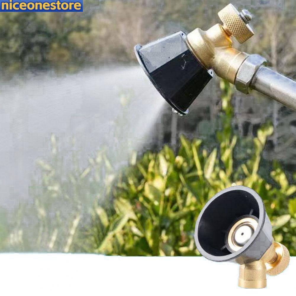 [NIEO]Durable Black Cyclone Nozzle for Agricultural Atomization (63 characters)