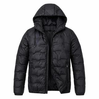 Jaqueta Masculina Broken Rules Puffer Com Capuz Removível 560130 Preto