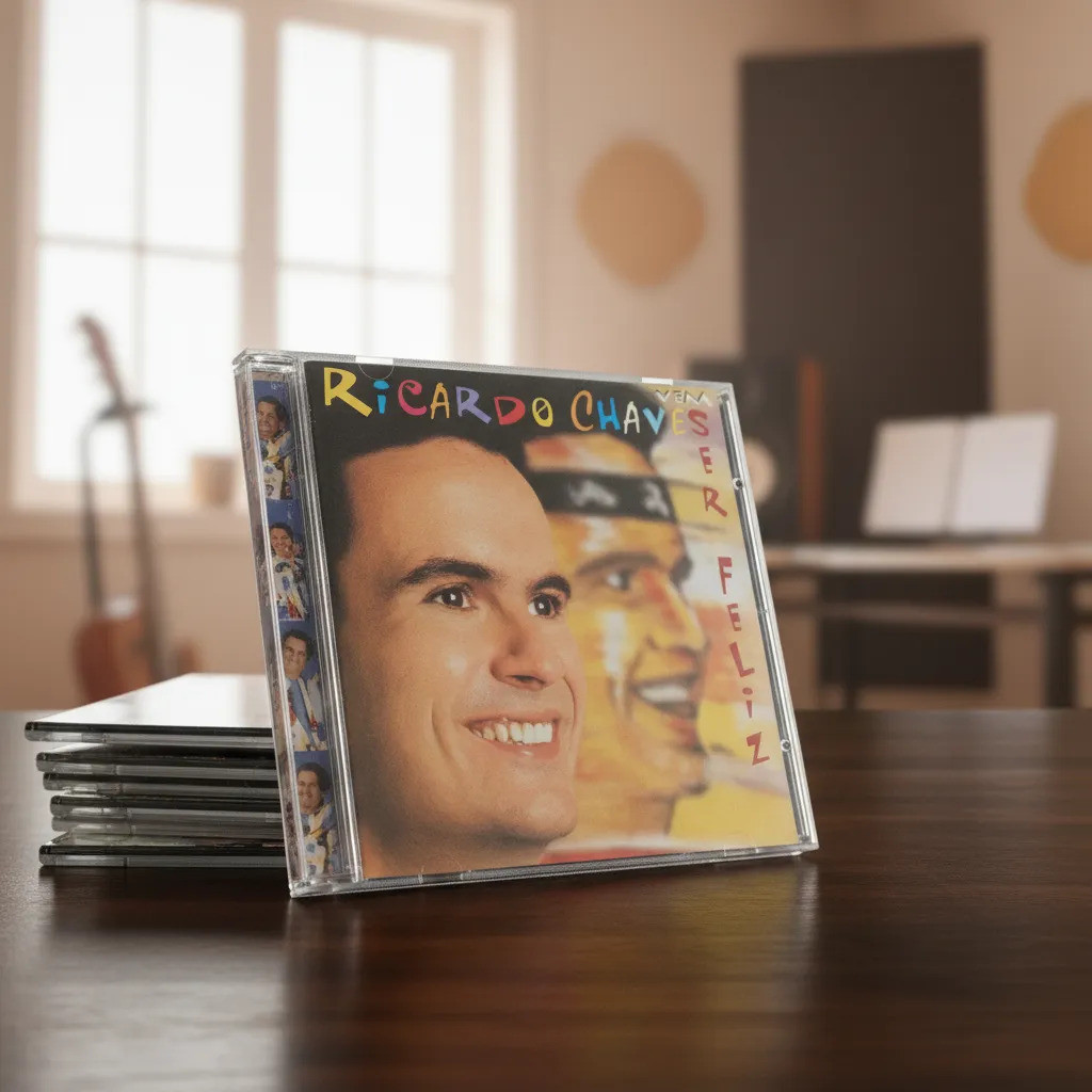 Cd Ricardo Chaves - Ser Feliz (1996) - Álbum Físico
