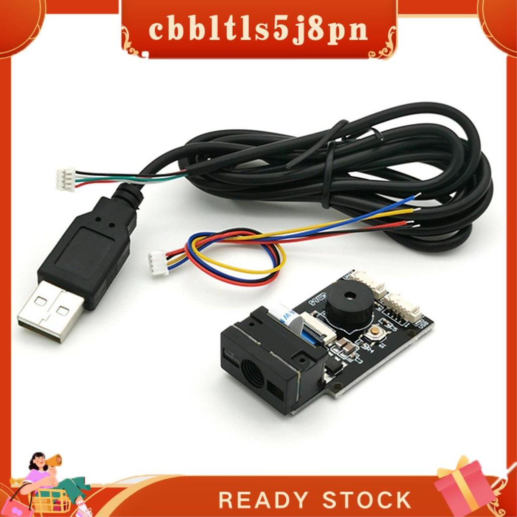 Prosperityuscbbltls5j8pn Scanner De Código De Barras Com Fio USB Leitor 1D 2D Módulo QR Campainha CMOS Para Lembrar Cabo
