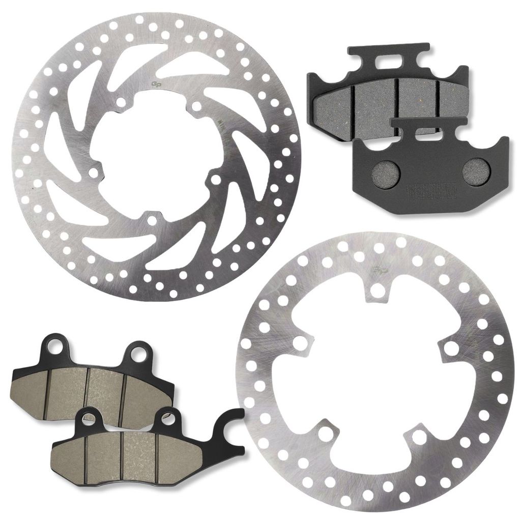 Kit Discos de Freio Fazer 250 2005-2015 + Pastilhas
