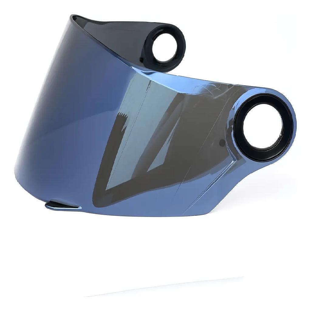 Viseira Ff358 Ff396 Classic Helt Strada Azul Iridium Light