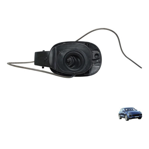 Portinhola Tanque Combustivel Porsche Cayenne Vr6 2011 2018 Preto 1